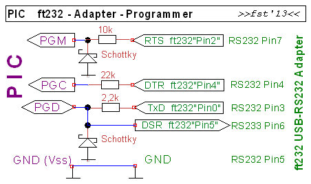 Adapter-Schaltplan